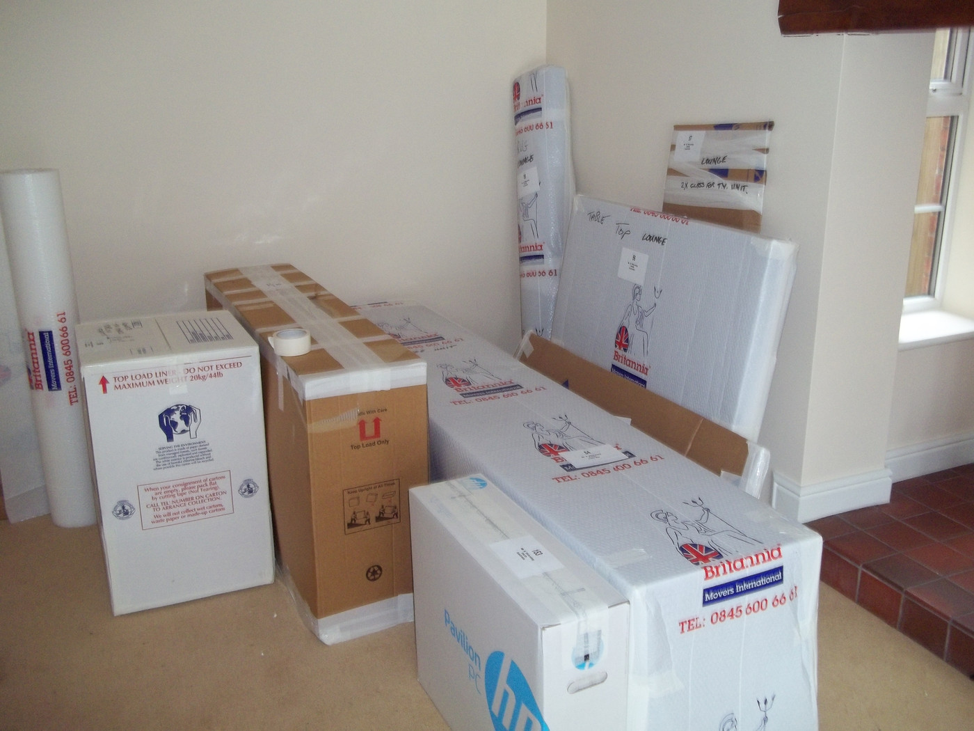 Britannia Goodwins Removals & Storage Stafford International Removals