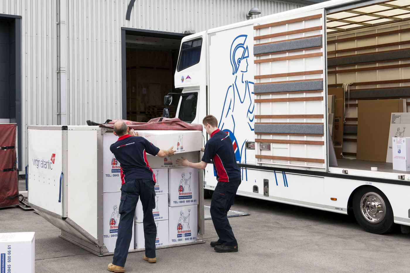 Britannia Goodwins Removals & Storage Stafford International Removals