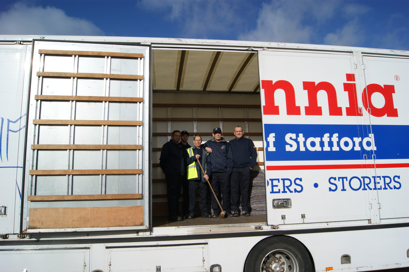 	Britannia Goodwins Removals & Storage Stafford European Removals